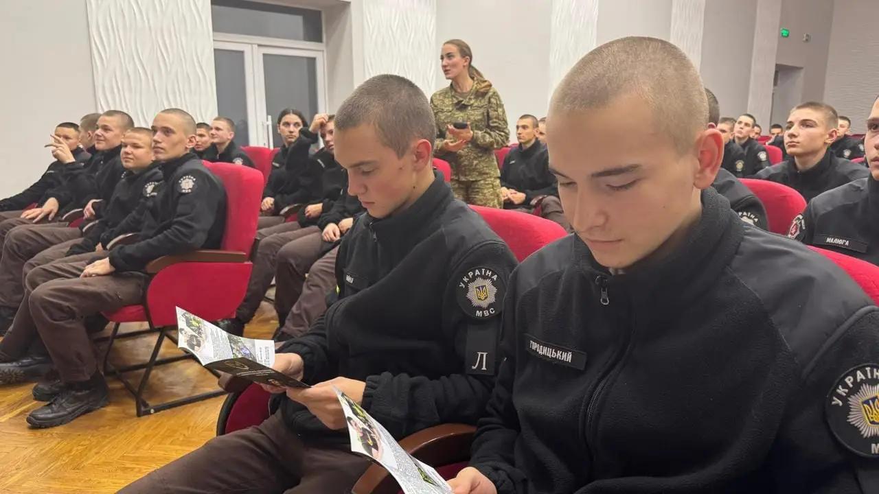 До вихованців ліцею завітали представники Національної академії Національної гвардії України
