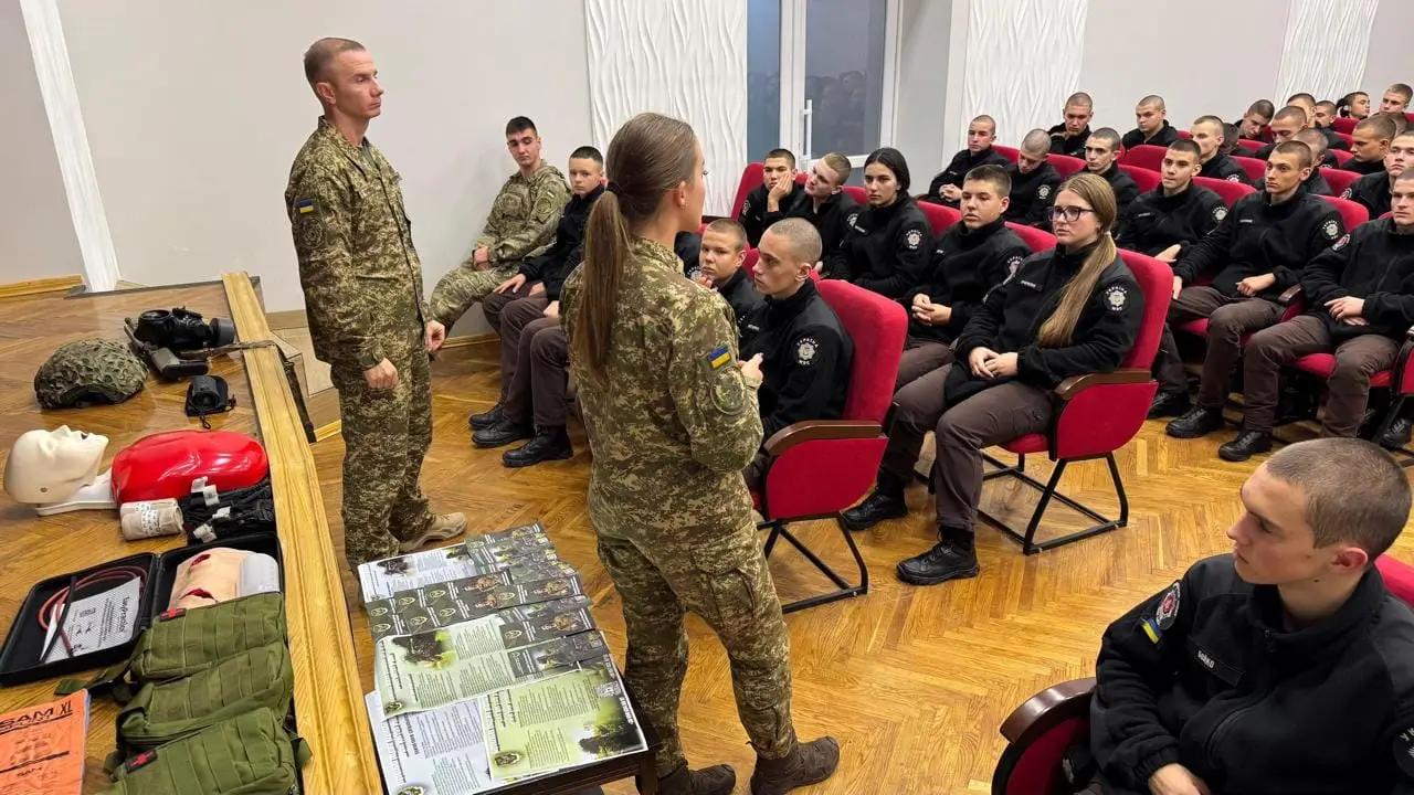 До вихованців ліцею завітали представники Національної академії Національної гвардії України