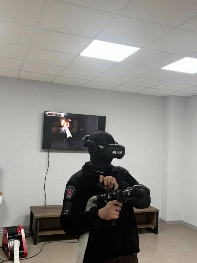 VR-система пожаротушіння IFlame