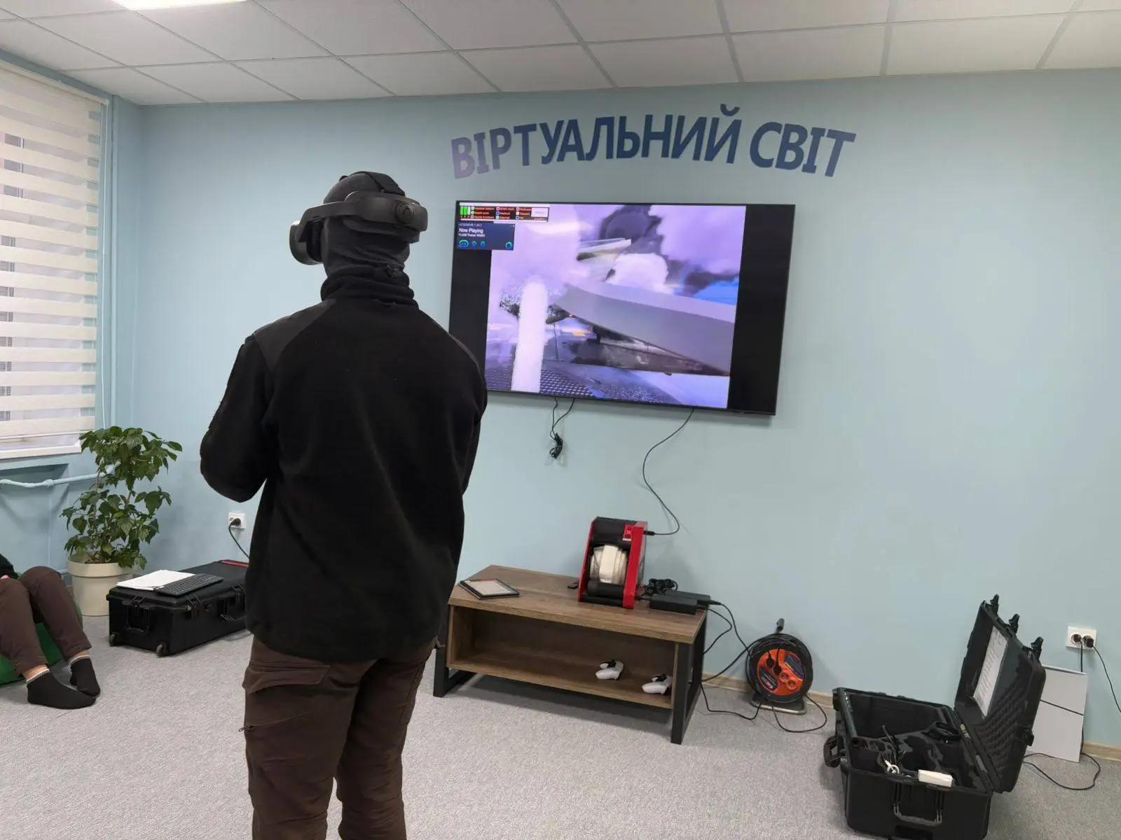 VR-система пожаротушіння IFlame