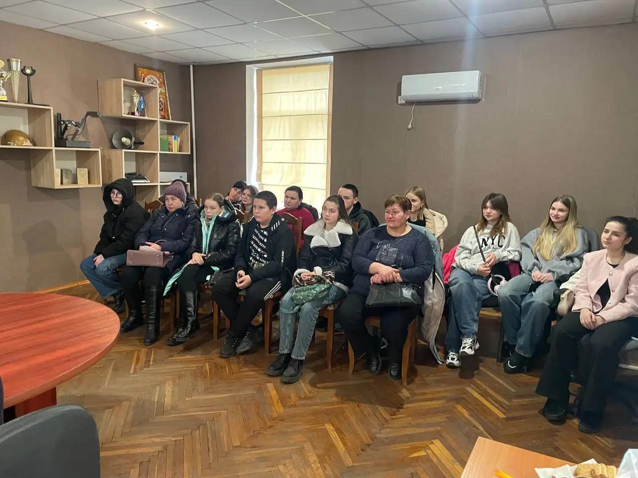 Відвідувачі проф. орієнтаційного заходу