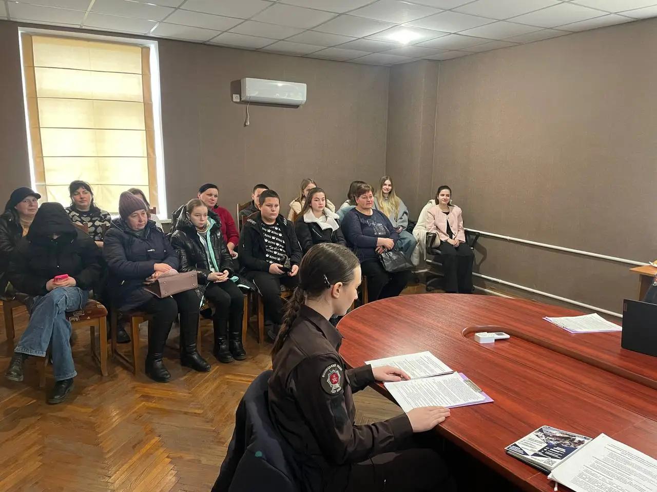 Відвідувачі проф. орієнтаційного заходу